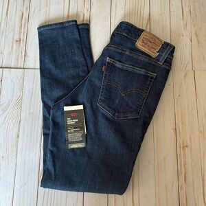 Levi's 721 High Rise Skinny 30x28 Medium Blue Women's 8M Slim